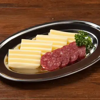 チーズ&サラミ皿