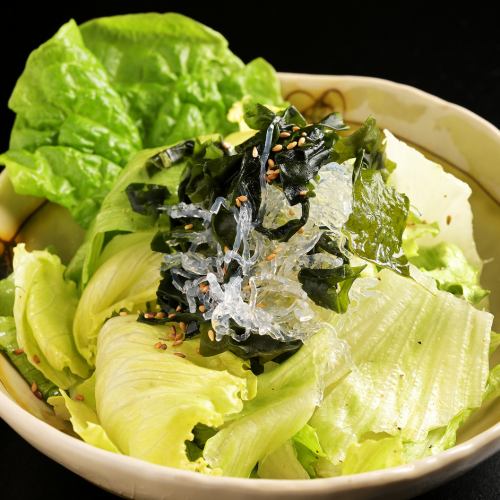 レタスワカメサラダ