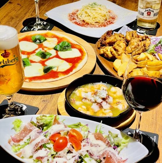 A place where you can enjoy Italian food and alcohol at a girls-only gathering or banquet