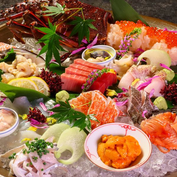 Assorted sashimi of the day (2-3 servings) / Special large plate sashimi platter