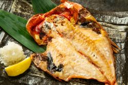 Dried golden-eyed snapper overnight