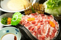 Black pork shabu-shabu