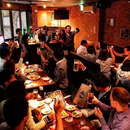 [1 minute walk from Shinjuku station] 15 people or more ~ 50 people can be reserved! 2h all-you-can-drink 8 dishes 3000 yen ~
