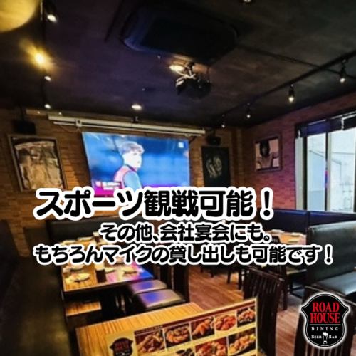 大画面の利用可能！