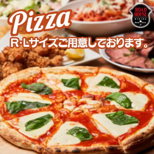 レッシュトマトのマルゲリータ含む全6品+2ｈ飲み放題付きコース3,500円