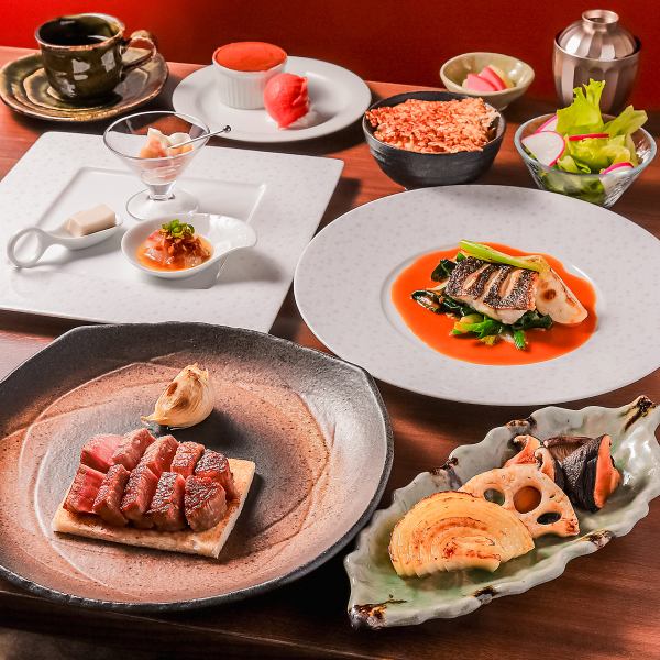 旬の恵みと厳選素材を贅沢に味わう、翡翠コース