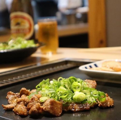 鉄板とお酒の相性抜群♪