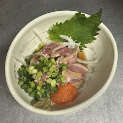 【鶏】鶏もものたたきポン酢