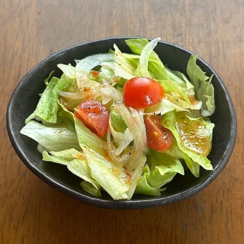 とても小さいグリーンサラダ