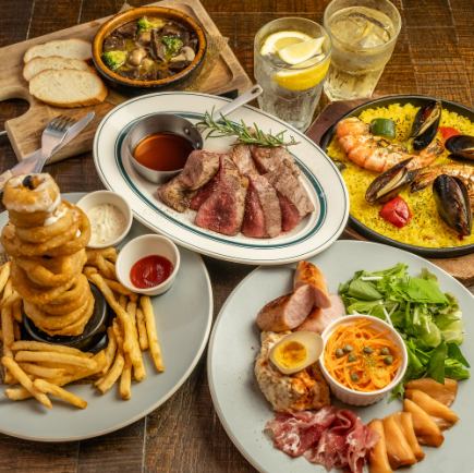 【飲み放題120分付(Lo30分前)】 ニック贅沢宴会コース6000円