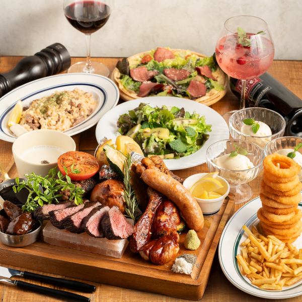 "団体様大歓迎"宴会コースは3800円～ご用意！宴会はNICKSTOCKにおまかせ！