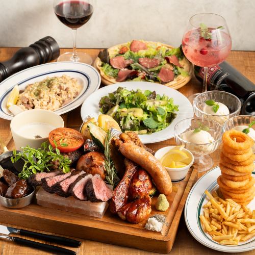 "団体様大歓迎"宴会コースは3800円～ご用意！宴会はNICKSTOCKにおまかせ！