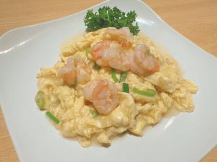 エビと玉子炒め