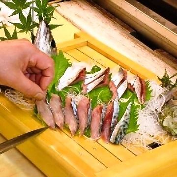 新鮮な魚介が自慢！