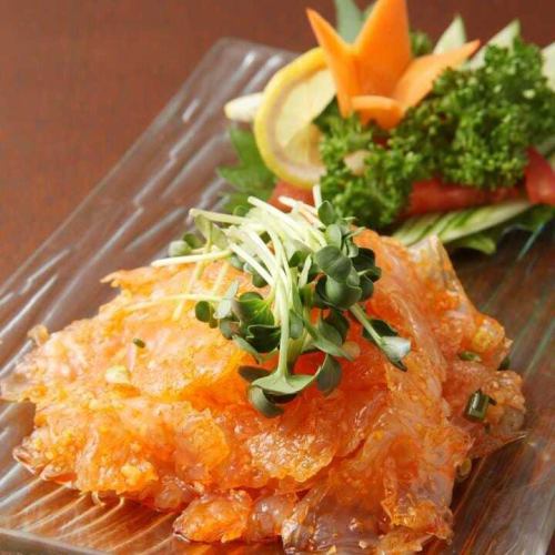 クラゲの和え物