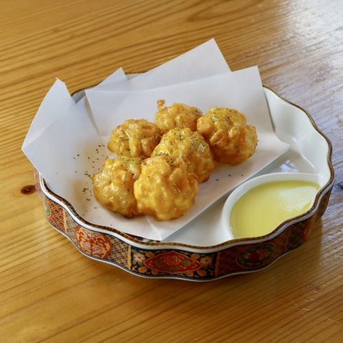 とうもろこしのつまみ揚げ