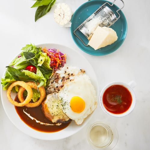 一套很棒的午餐！