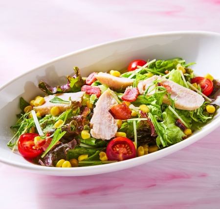 チキントコーンのサラダ