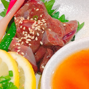 Horse sashimi raw liver delivered directly from Kumamoto
