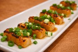 Grilled miso cream cheese