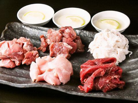 テイクアウトお肉盛り合わ
