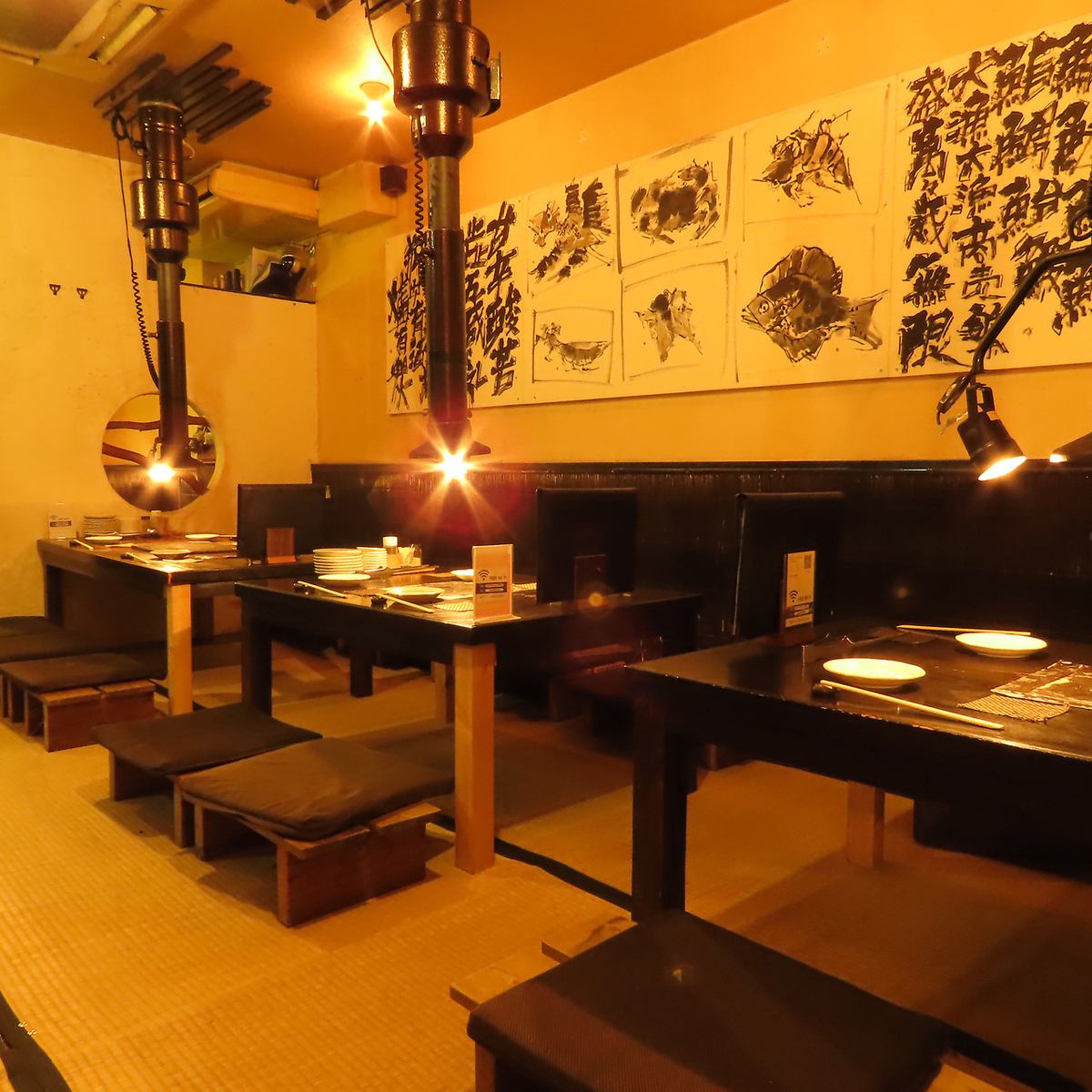 温かみのある店内！家に帰ってきたようにホッコリ気分になります