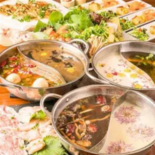 【なつめ庵のおすすめ料理】薬膳鍋・火鍋・参鶏湯・タッカンマリ鍋　各