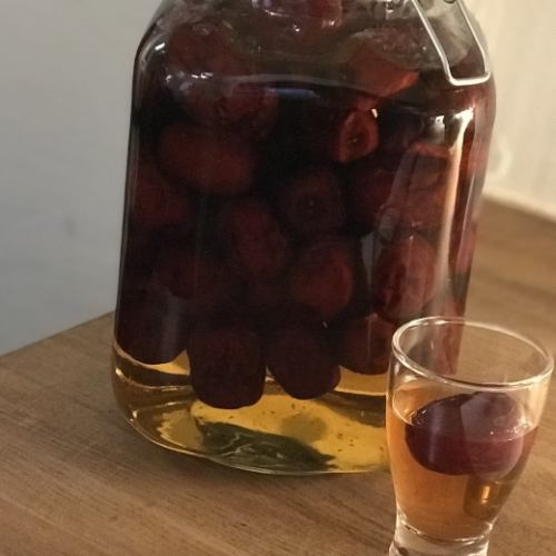 　なつめ酒　（ショットサワー　ロック）