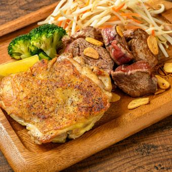 필레 컷 & 치킨 콤보