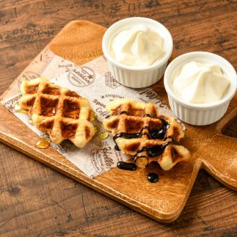 크로플 (초콜릿 꿀)