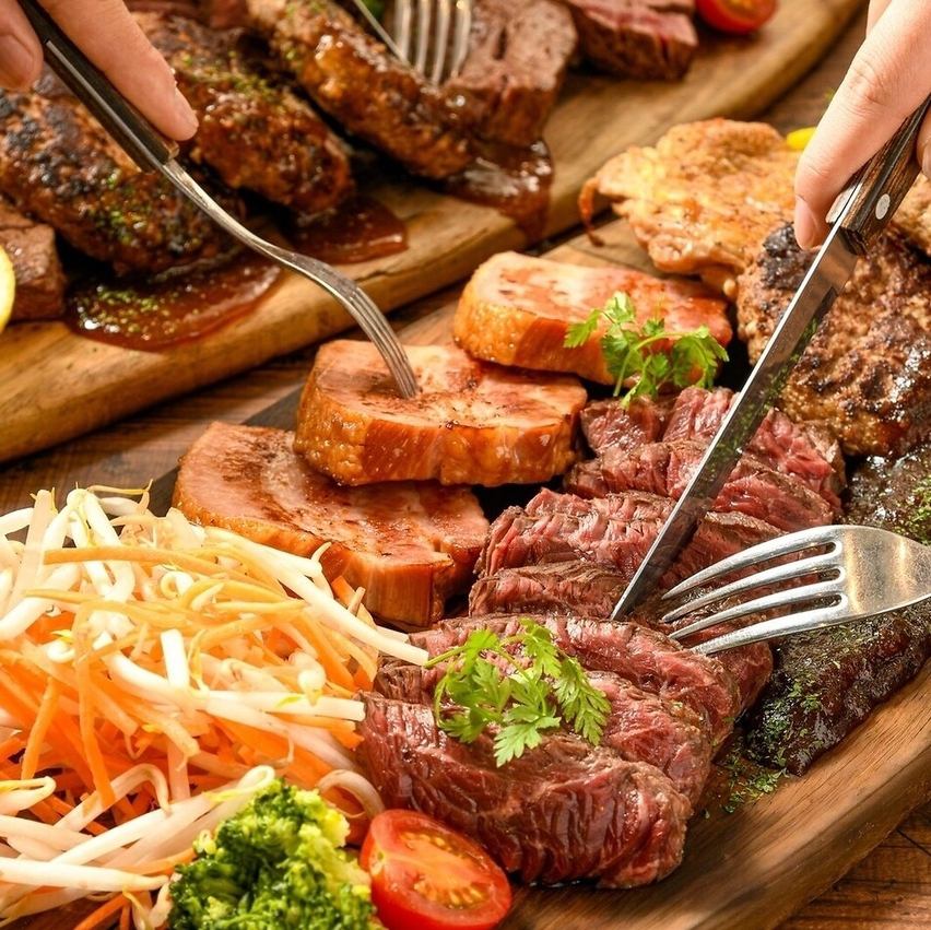 ●豪快にシェアセット！みんなでシェアして食いまくれ！