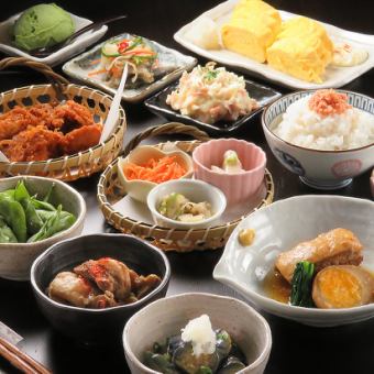 月～木【食べ飲み放題コース】30種以上食べ放題＋飲み放題付120分◆クーポン利用で4500円