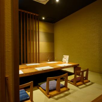 【半個室6名テーブル×1部屋】