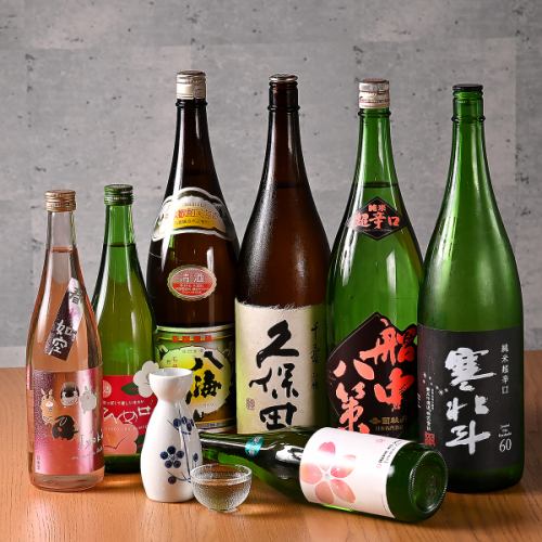 季節に合った日本酒があり