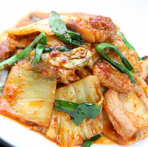 Stir-fried kimchi
