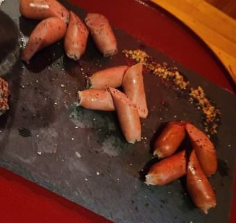 ソーセージ三種