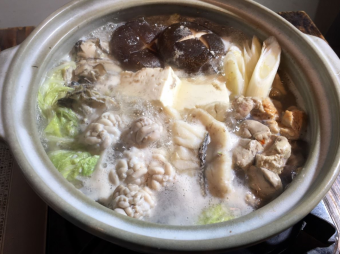 冬の贅沢目白押し!!【三陸痛風鍋と冬の味覚堪能コース】地酒付き飲み放題2時間