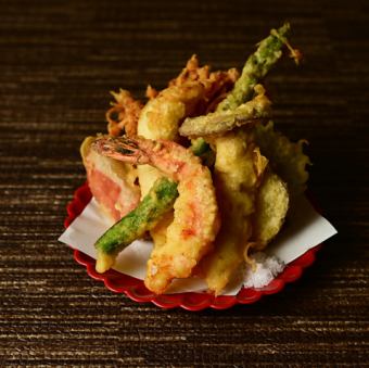 Tempura platter 10 points