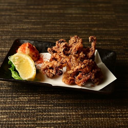 イカゲソ唐揚げ