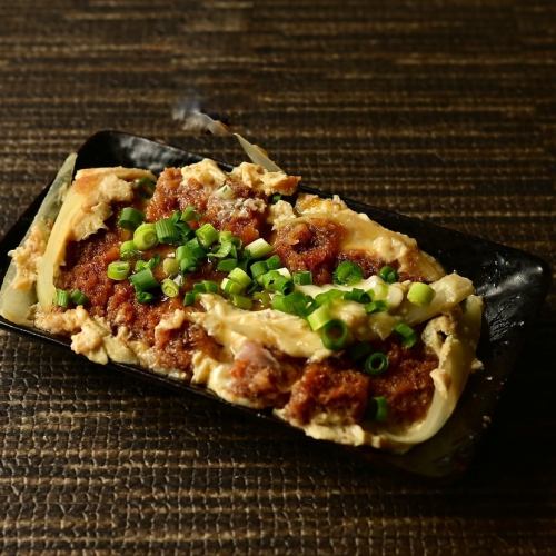 豚ロースカツ煮