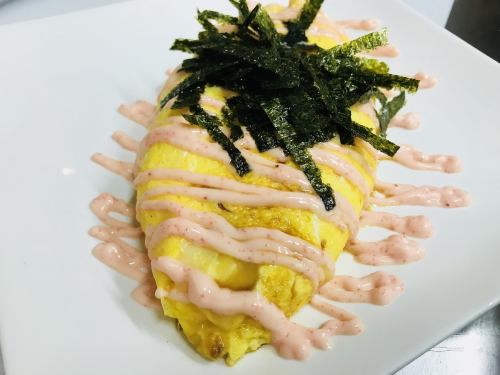 Mentaiko Cheese Omelette
