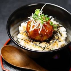 照り焼き黄身つくね丼