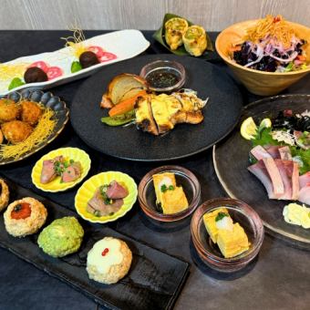 【春のゆかりコース】4000円(8品)