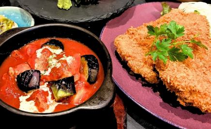 ≪120分飲み放題付≫【がっつり昼鶏コース】3500円(4品)