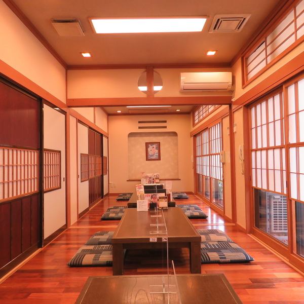 A tatami room that can accommodate large parties.Recommended for families with small children.