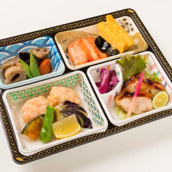 [For takeout] Japanese bento (with pot rice)