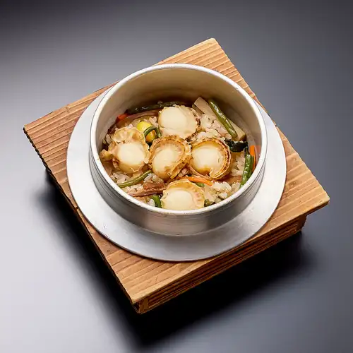 「帆立」釜めし