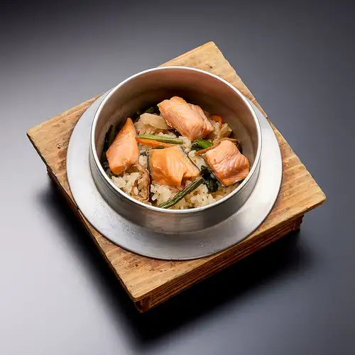「鮭」釜めし