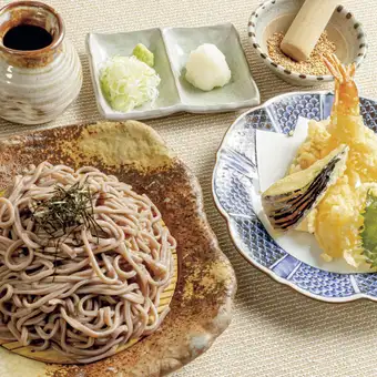 天ざるそば/天ざるうどん