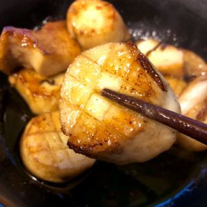 扇贝杏鲍菇黄油